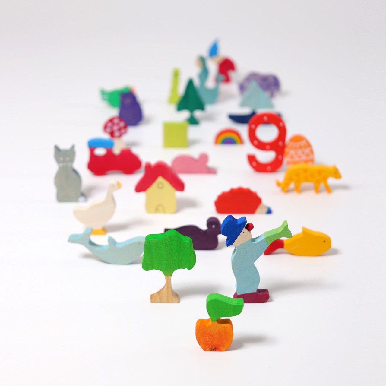 Learning - Assorted Figures 26 pcs for GERMAN Alphabet