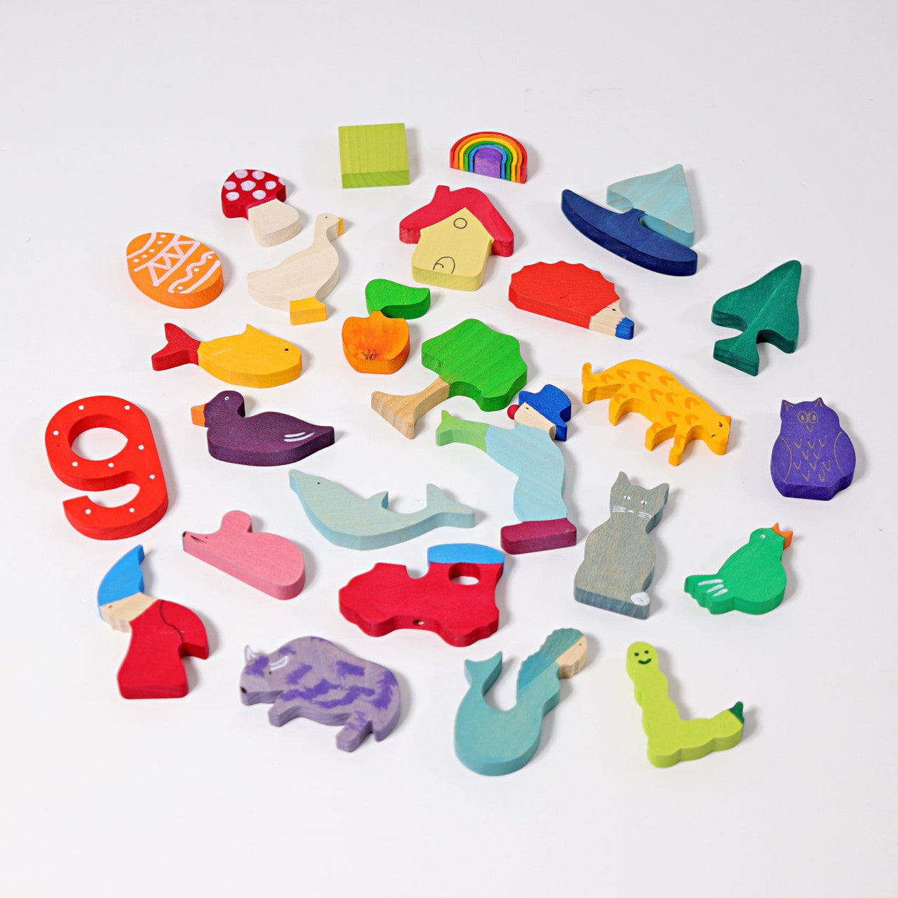 Learning - Assorted Figures 26 pcs for GERMAN Alphabet