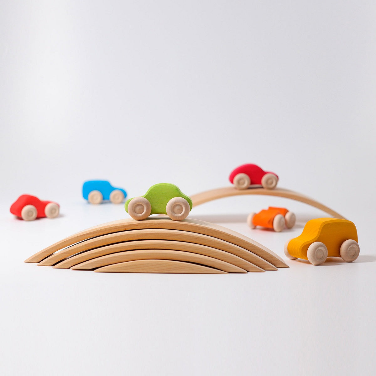 Cars 6 pcs, multi-coloured