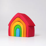 House, multi-coloured (5 pcs)