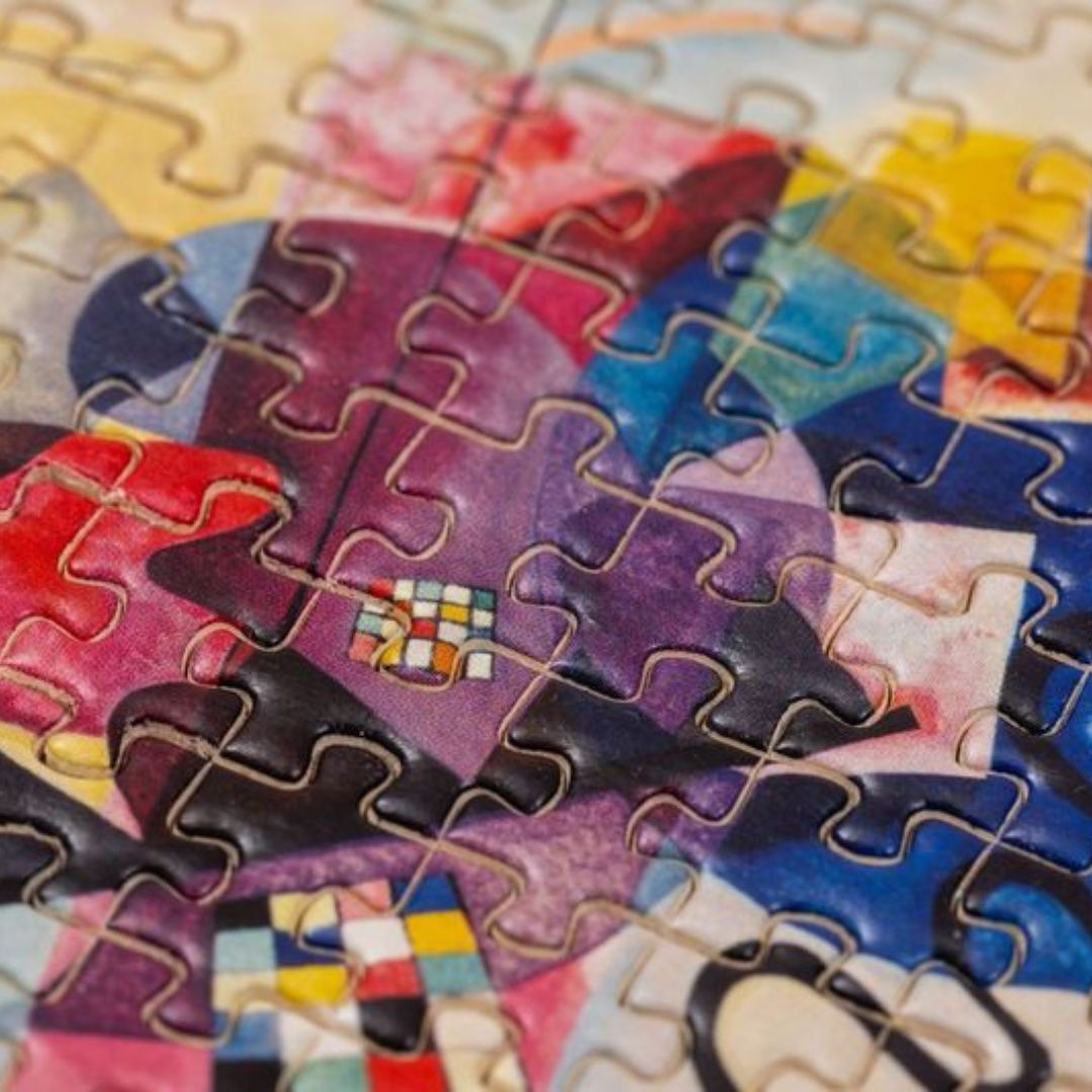 Kandinsky 150 pc Micropuzzle in Window Box