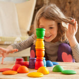 Coloured Mates / Pots / Egg Cups 6 pcs (6 colours)