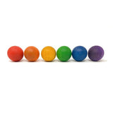 Coloured Balls 4.5cm 6 pcs (6 colours)