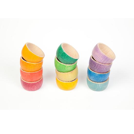 Coloured Bowls 12 pcs (12 colours)