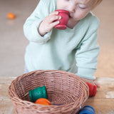 Coloured Mates / Pots / Egg Cups 12 pcs (12 colours)
