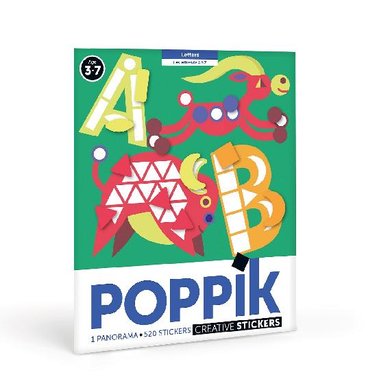 Sticker Panorama Letters