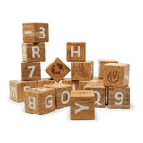 Toys and Blocks - ABC Blocks - Bamboo