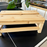Cedar Perch Bench / Stool 21 x 12 x 10 - Just Playing