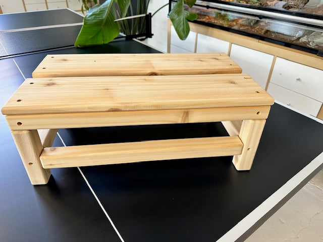Cedar Perch Bench / Stool 21 x 12 x 10 - Just Playing