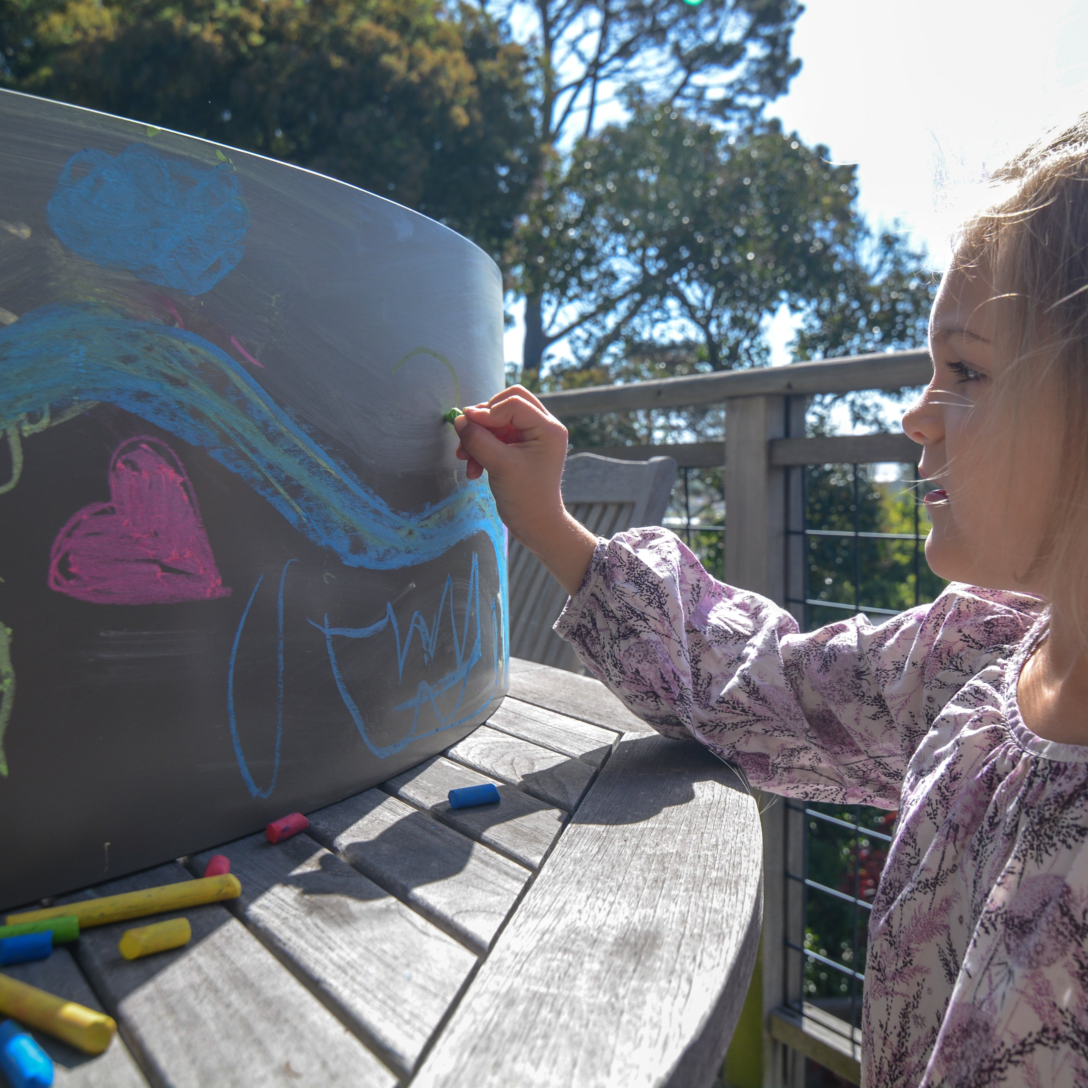 Kinderboard CHALKBOARD GREY