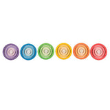 Coloured Nest Rings 24 pcs (6 colours)
