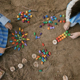 Mandala Rainbow Snowflakes 36pcs (12 colours)