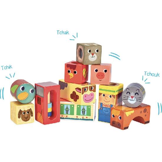 Stacking - Musical blocks Farm