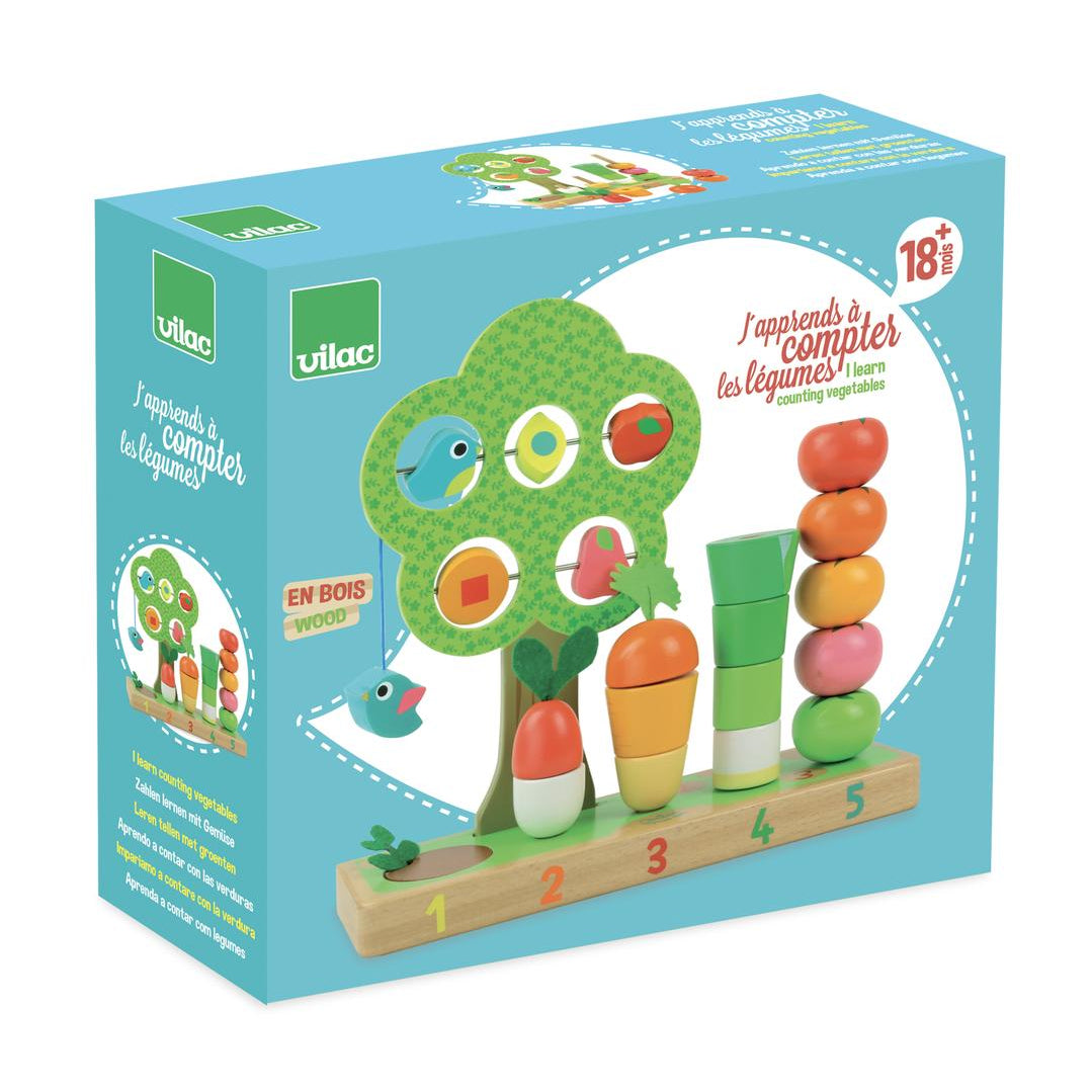Activity - I learn counting vegetables