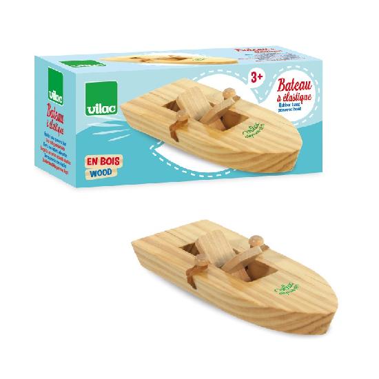 Vehicle - Boat, rubber band powered