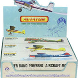 Play - Rubber band airplanes (6 assorted)