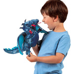 Blue Three-Headed Dragon
