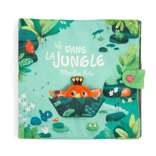 Dans la Jungle - Large Fabric Activity Book