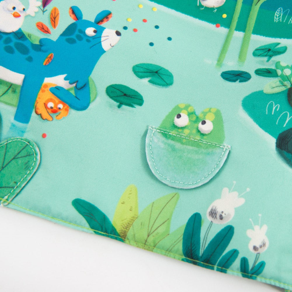 Dans la Jungle - Large Fabric Activity Book