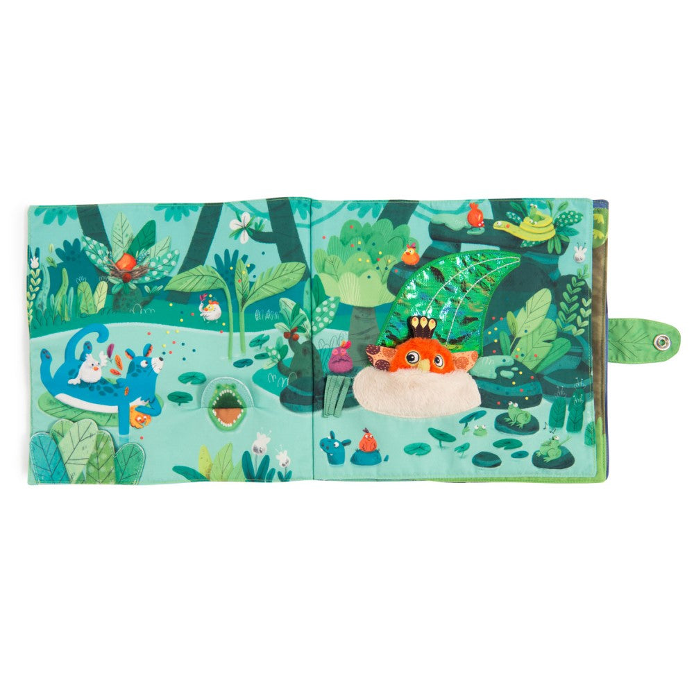Dans la Jungle - Large Fabric Activity Book