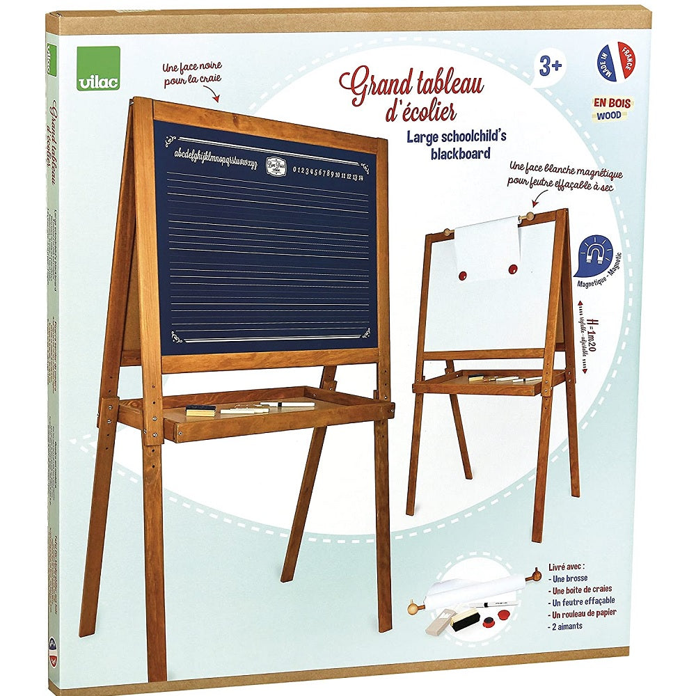 Two-sided Blackboard and Dry-Erase Board