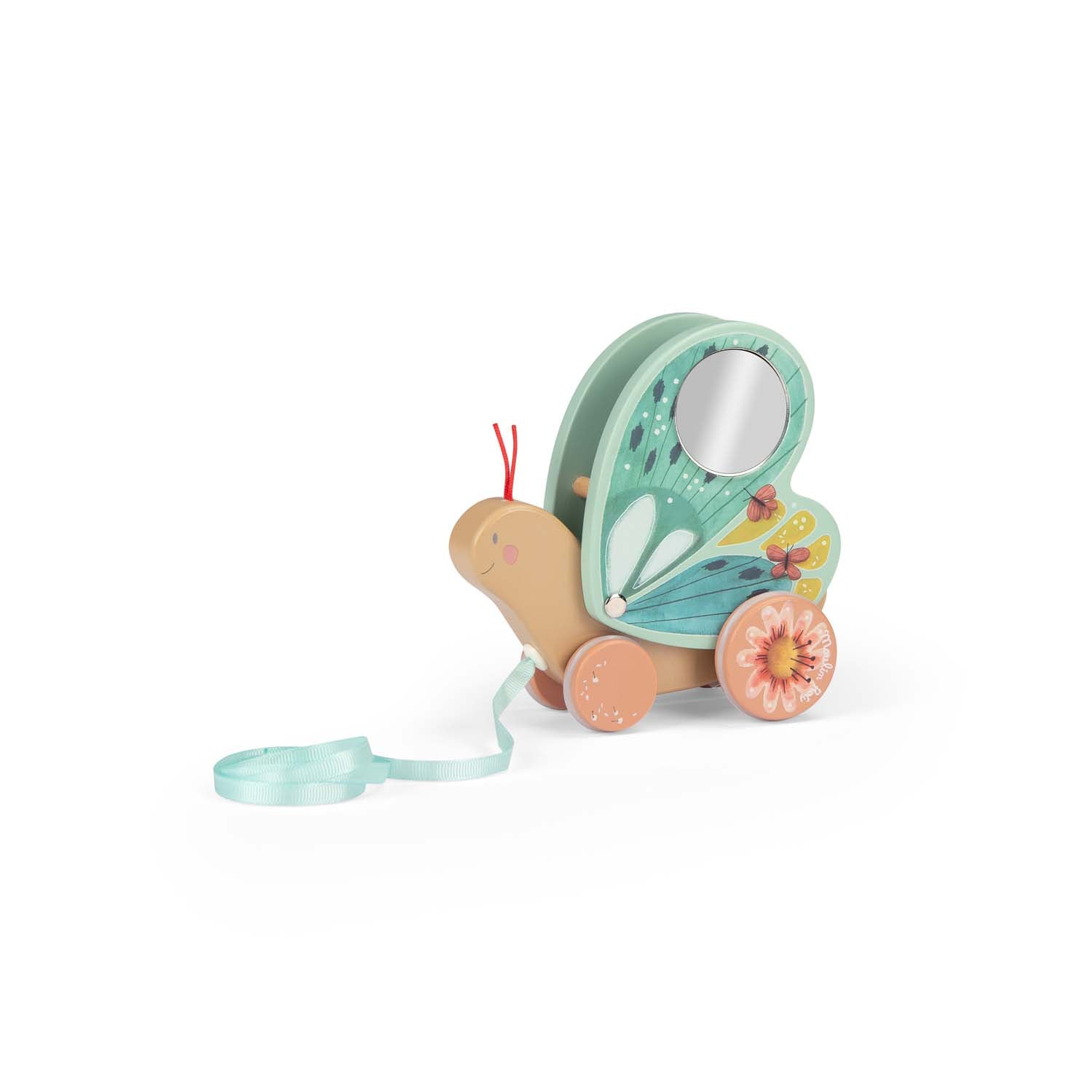 Trois Petits Lapins - Pull Along Butterfly