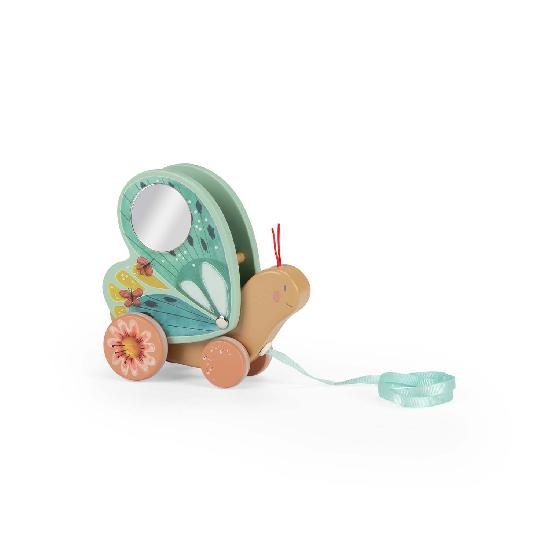 Trois Petits Lapins - Pull Along Butterfly