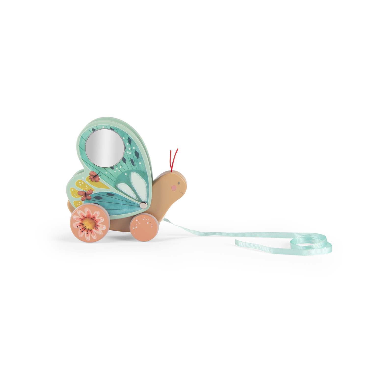 Trois Petits Lapins - Pull Along Butterfly