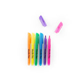 Les Loufoques - 6 Neon Felt Pens