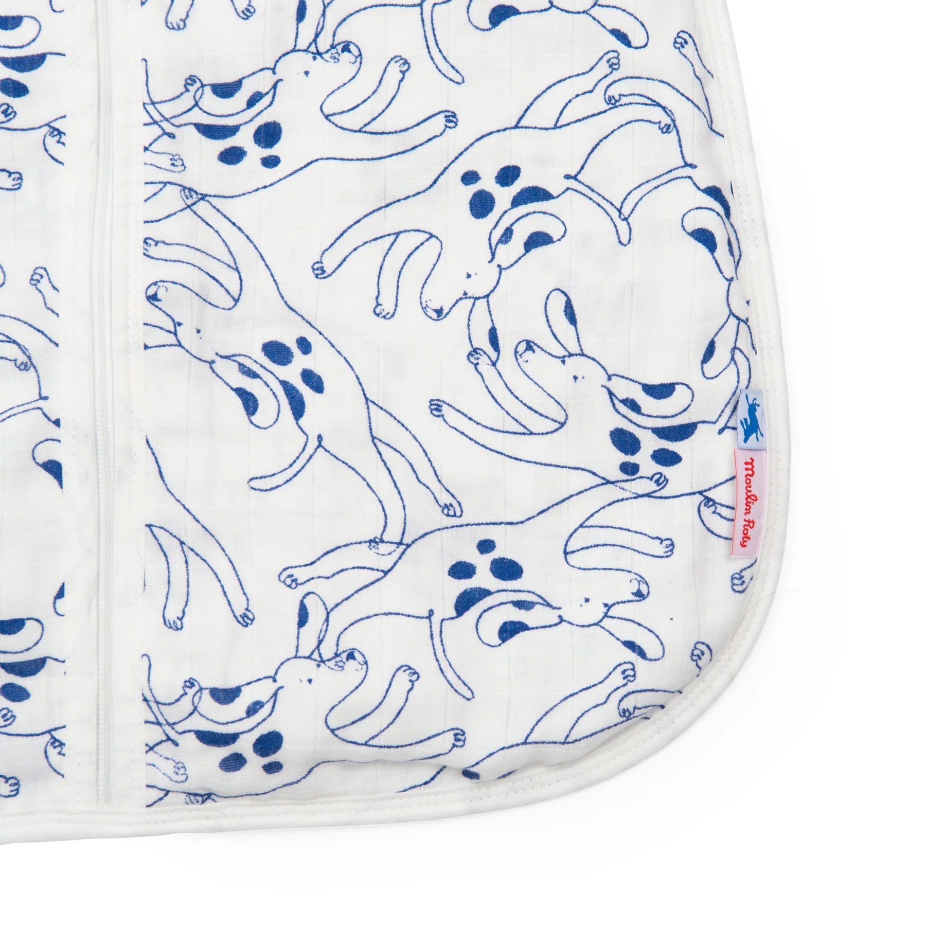 Puce & Pilou - Blue Dogs Sleeping Bag 70cm