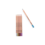 Les Rosalies - 6 Metallic Colouring Pencils