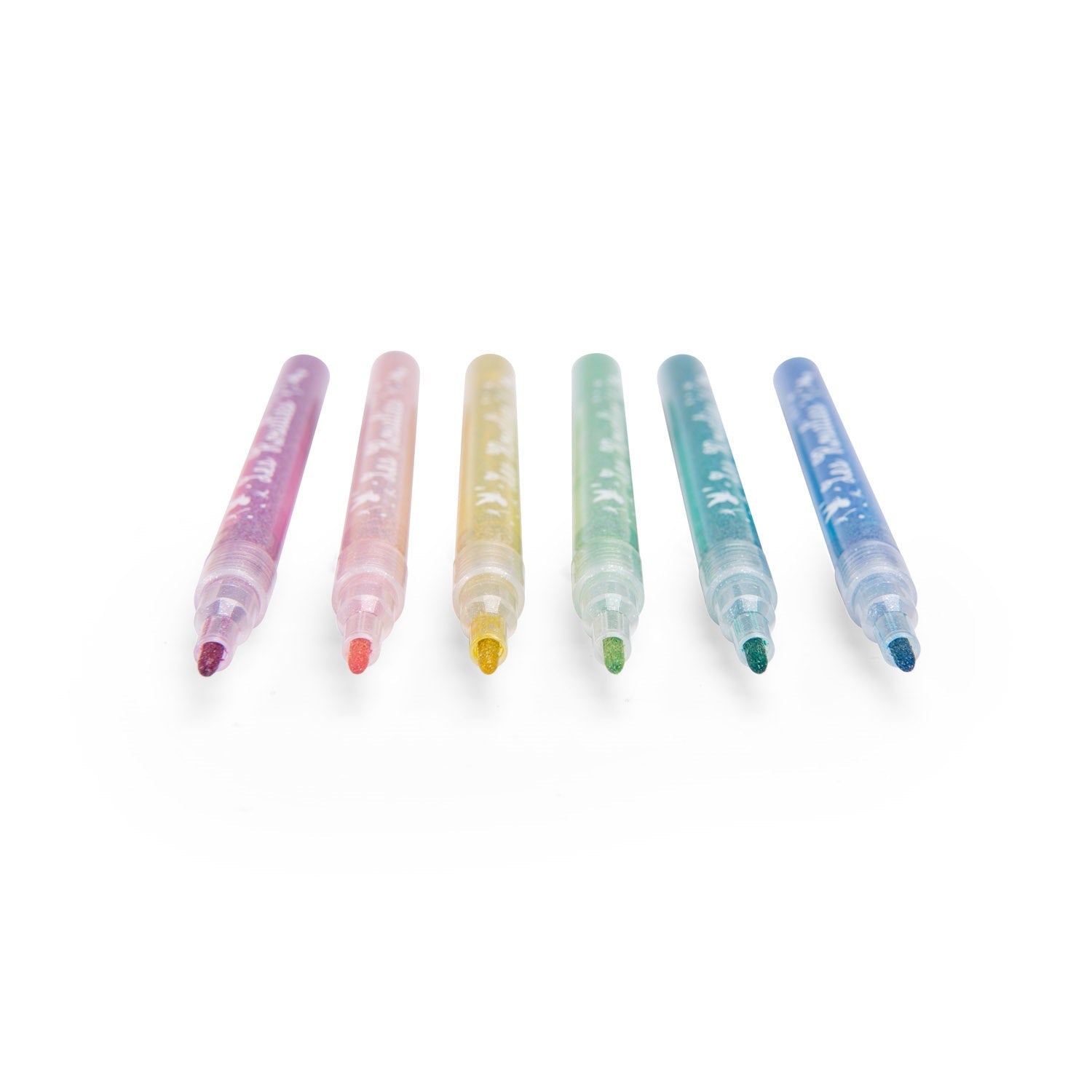 Les Rosalies - 6 Glitter Felt Pens