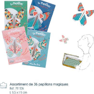 Petites Merveilles - Magic Butterflies (36 Assrtd)