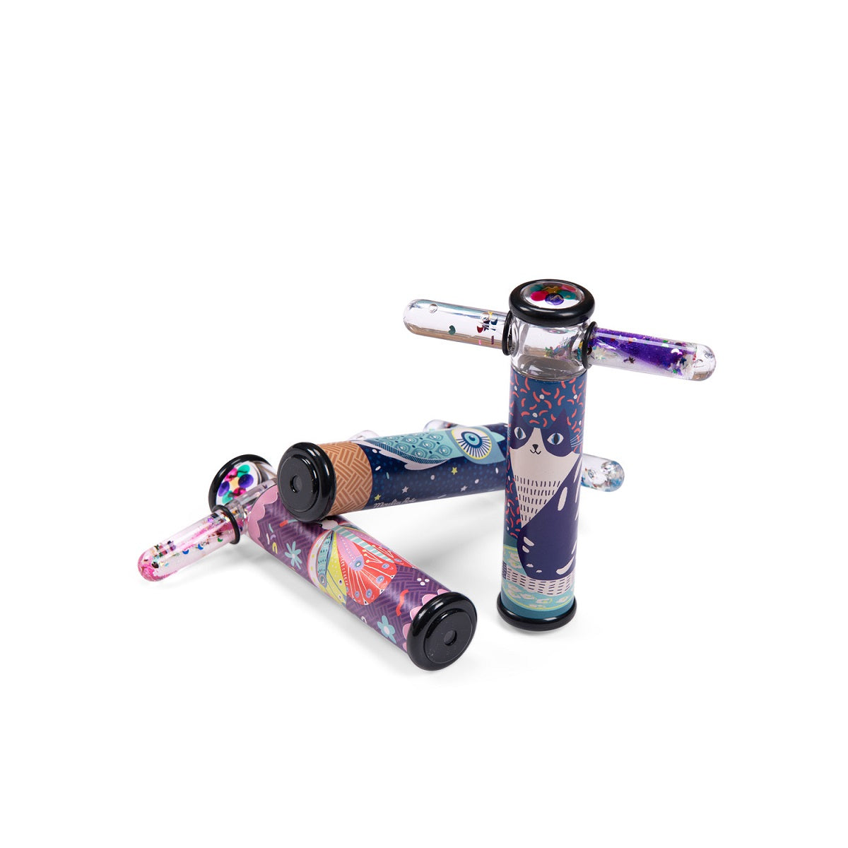 Petites Merveilles - Glow In The Dark Kaleidoscopes (12 Assorted)