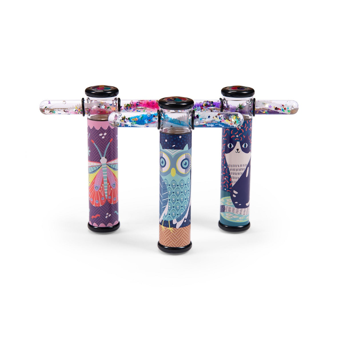 Petites Merveilles - Glow In The Dark Kaleidoscopes (12 Assorted)