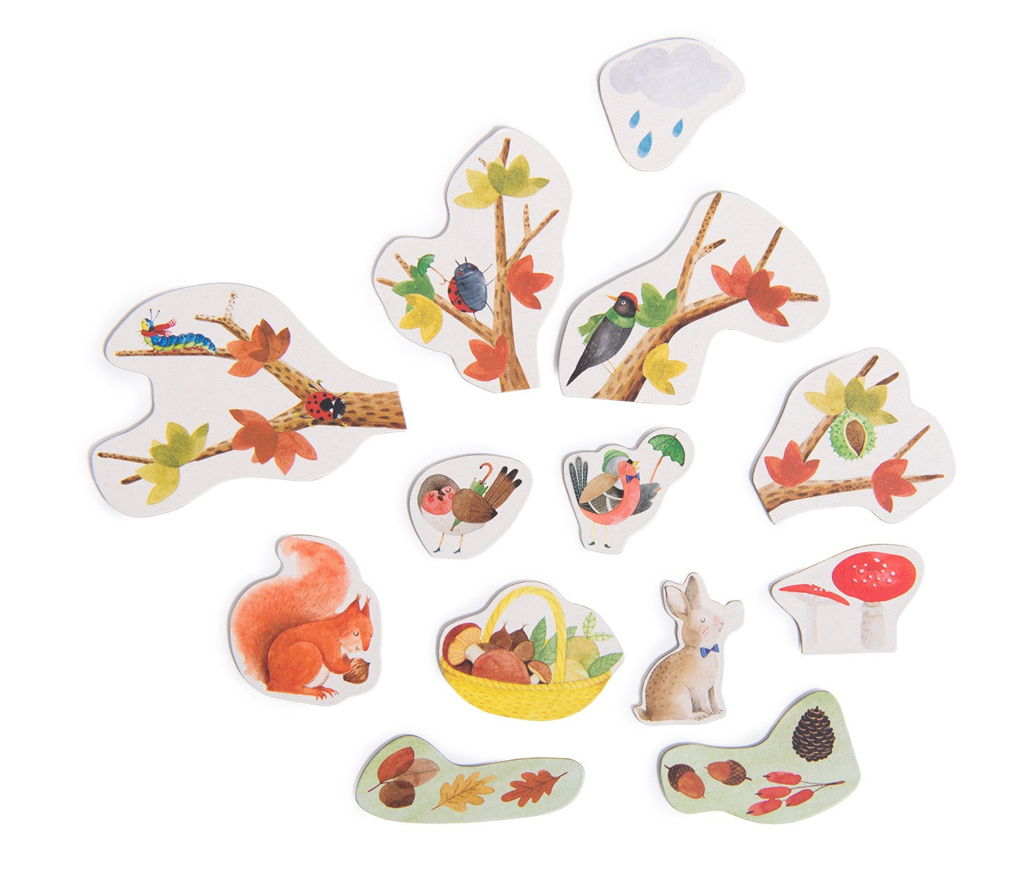 Le Botaniste - Seasons Magnetic Calendar