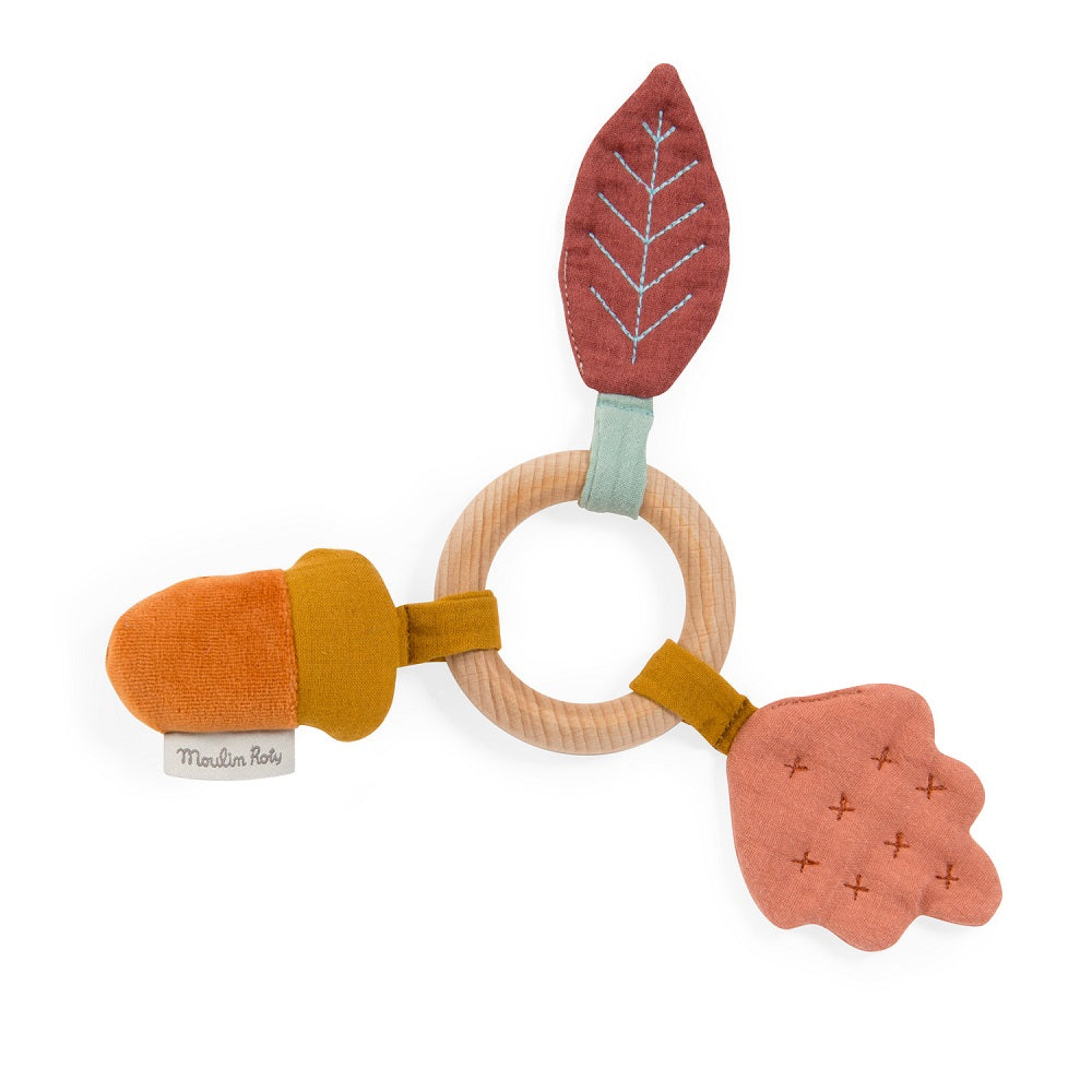 Apres la Pluie - Oak Tree Wood Ring Rattle