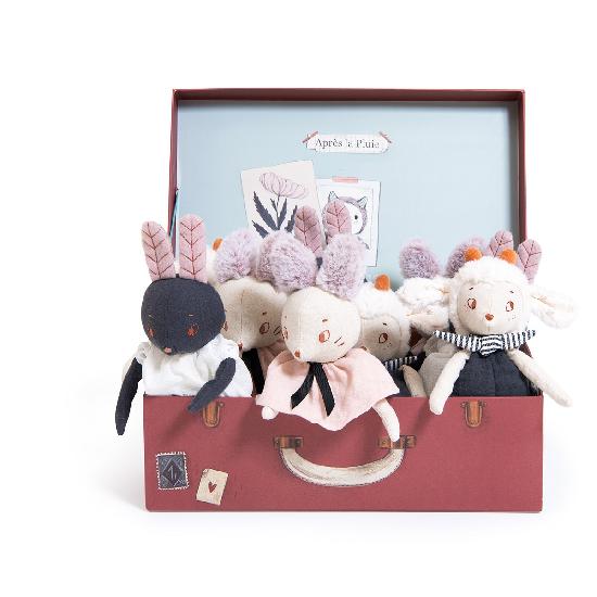 Apres la Pluie - Display of Soft Toys (9 assorted)