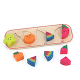 1, 2, 3 and 4 Fruits Early Learning Puzzle by Andy Westface