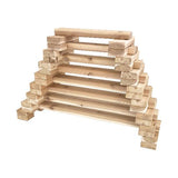 Cedar Stacking Balance Beams Set of 8