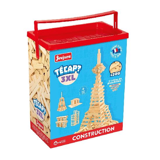 Construction - TECAP 3XL Natural Construction Set 200 pcs