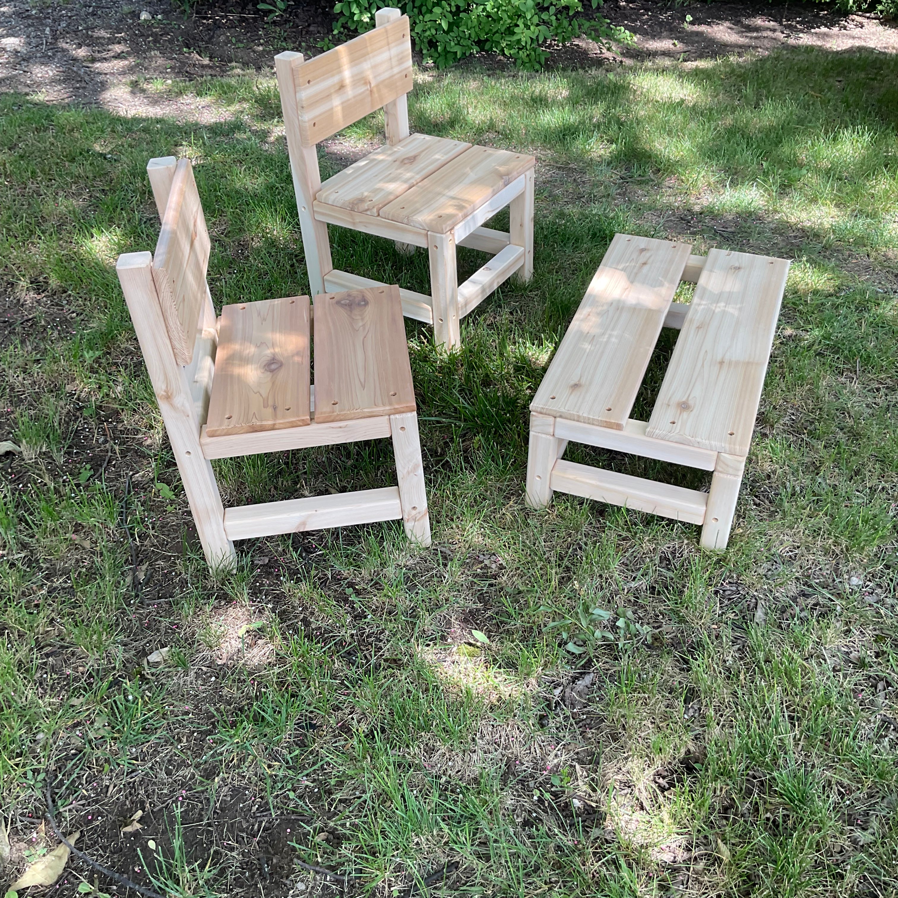 Cedar Chair Set of 2 - Just Playing