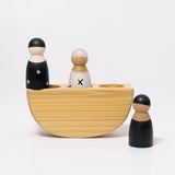 3 in a Boat, monochrome