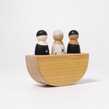 3 in a Boat, monochrome