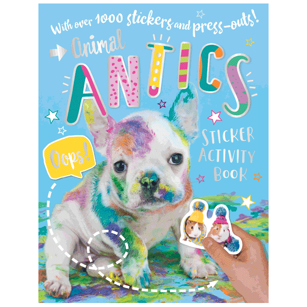 Animal Antics Sticker Book - PB