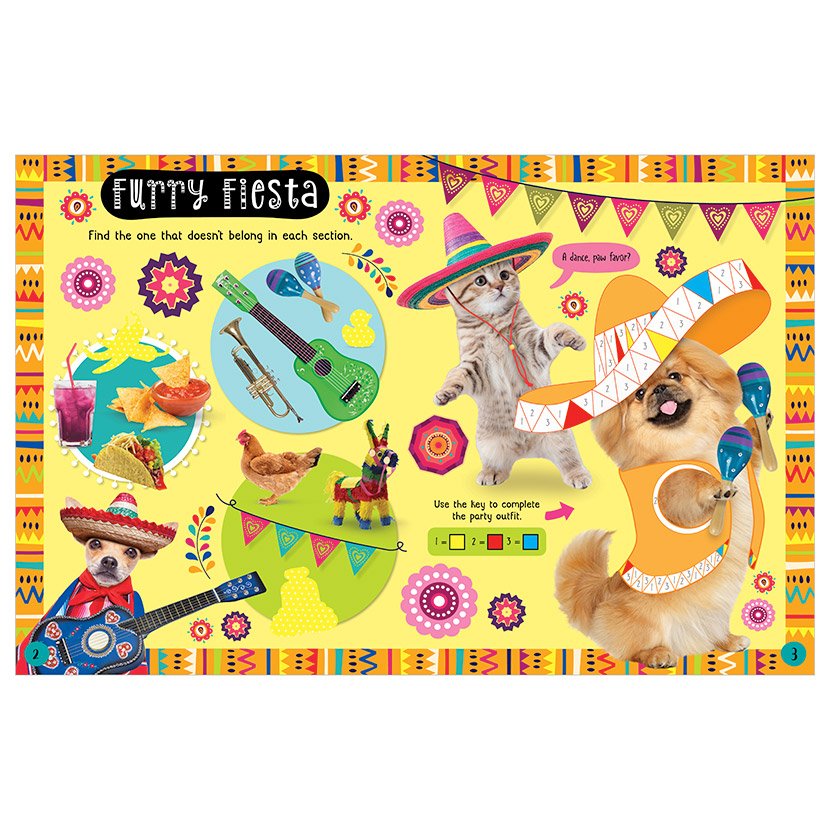 Animal Antics Sticker Book - PB