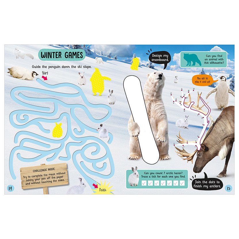 Animal Antics Sticker Book - PB