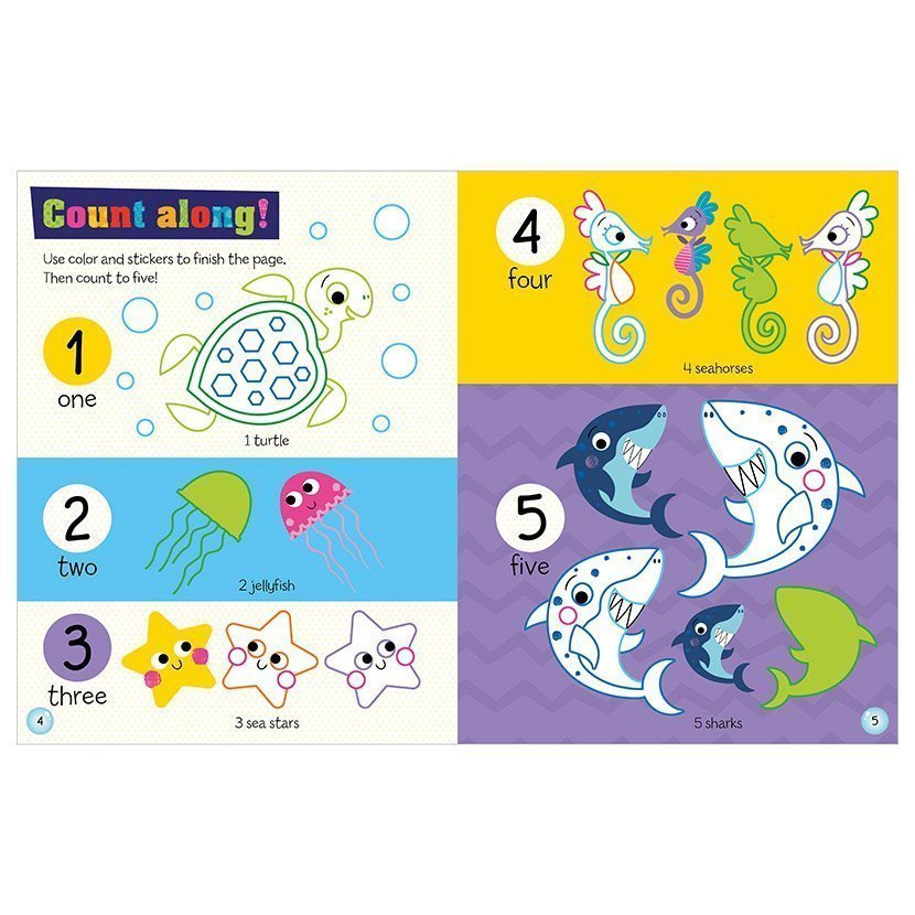 Sticker Activity - Never Touch A Shark!