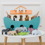 Le Toy Van - Baby and Toddler - Noah's Great Wooden Ark & Animals