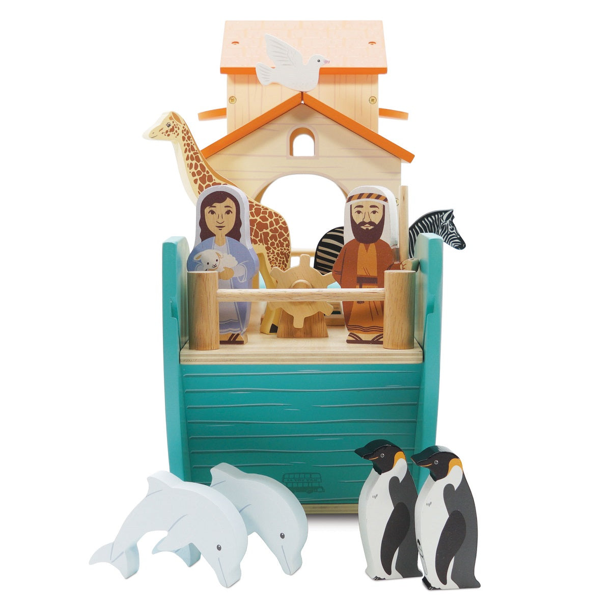 Le Toy Van - Baby and Toddler - Noah's Great Wooden Ark & Animals